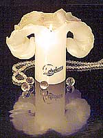 Lotuskerze - eine lebende Skulptur